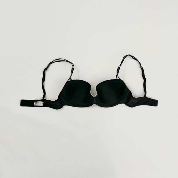 b.tempt’d | balconette vintage-inspired underwire demi lace push up bra | sz 34c - Picture 5 of 8